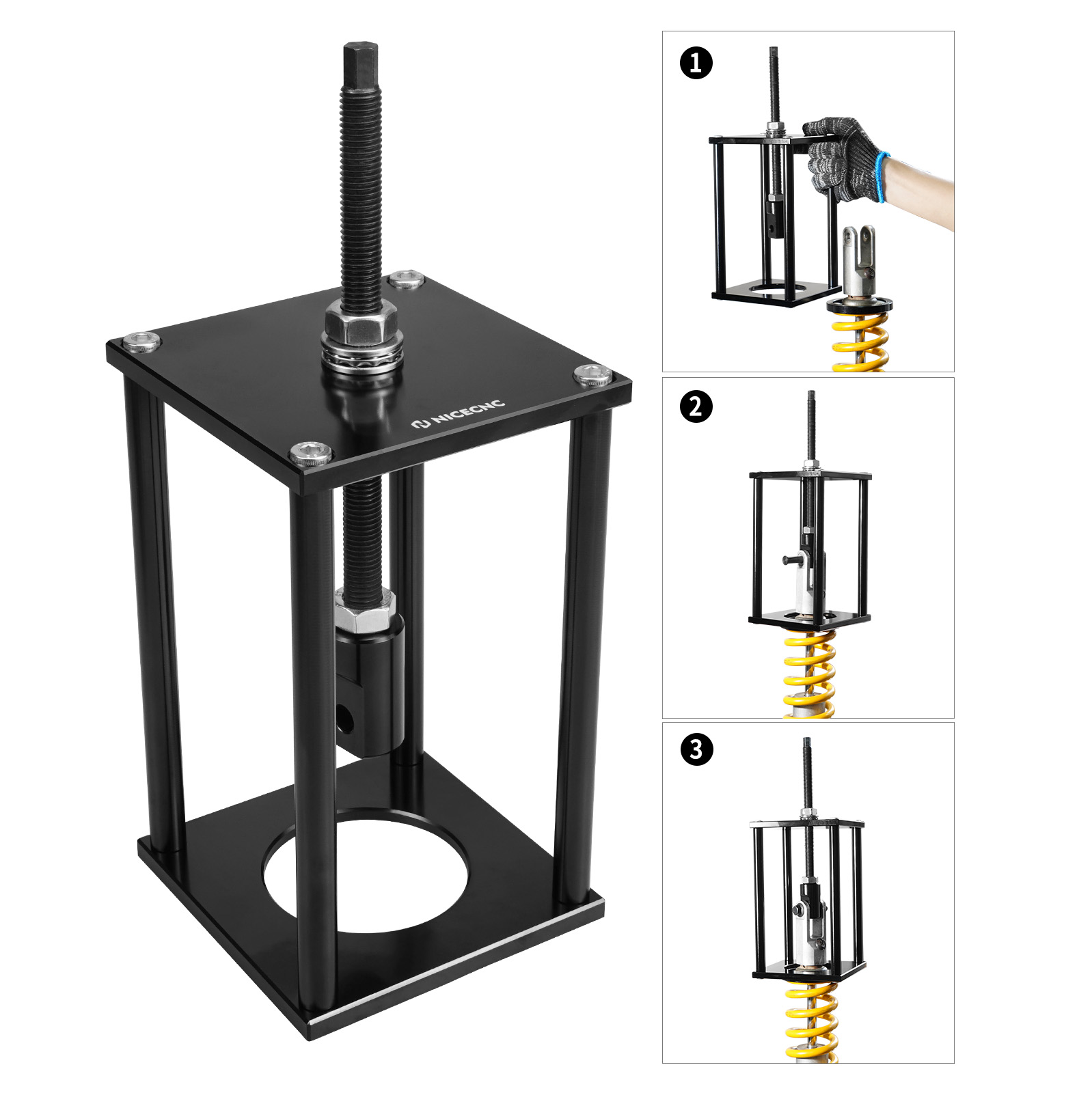 Suspension Shock Spring Compre - đánh giá và giá Spring Compressor Tool