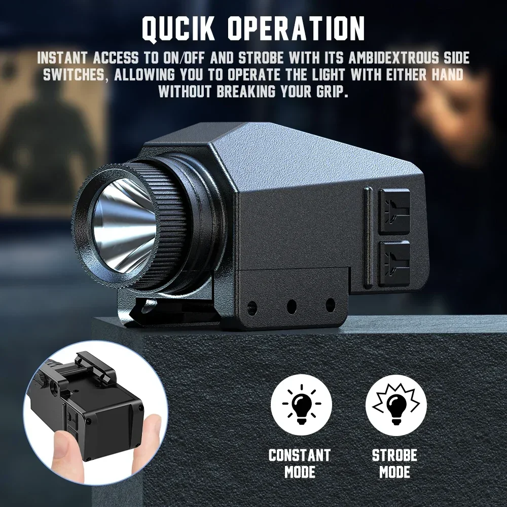 1000LM Tactical LED Flashlight - đánh giá và giá Timing Light Gun