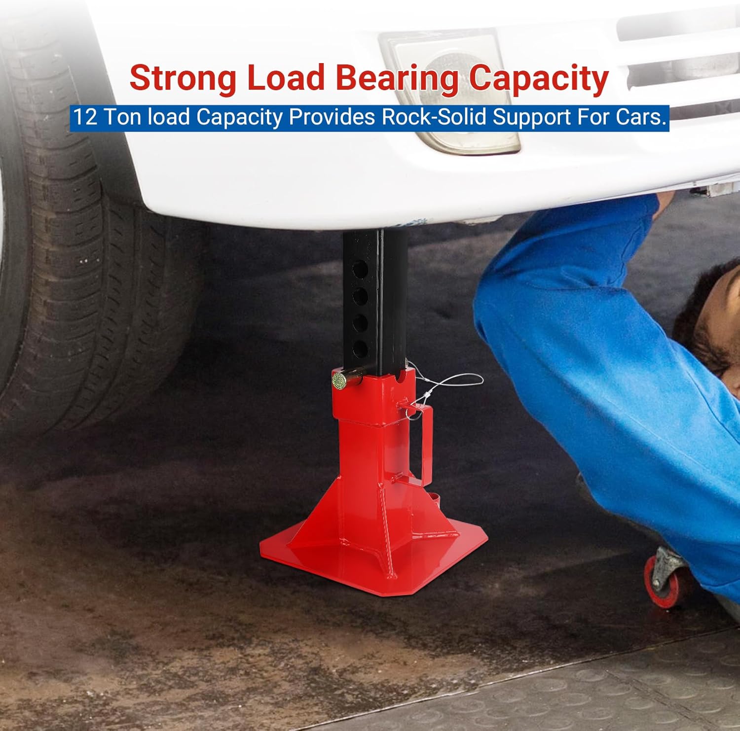 Car Jack Stands Steel 12 Ton C - đánh giá và giá Car Jack