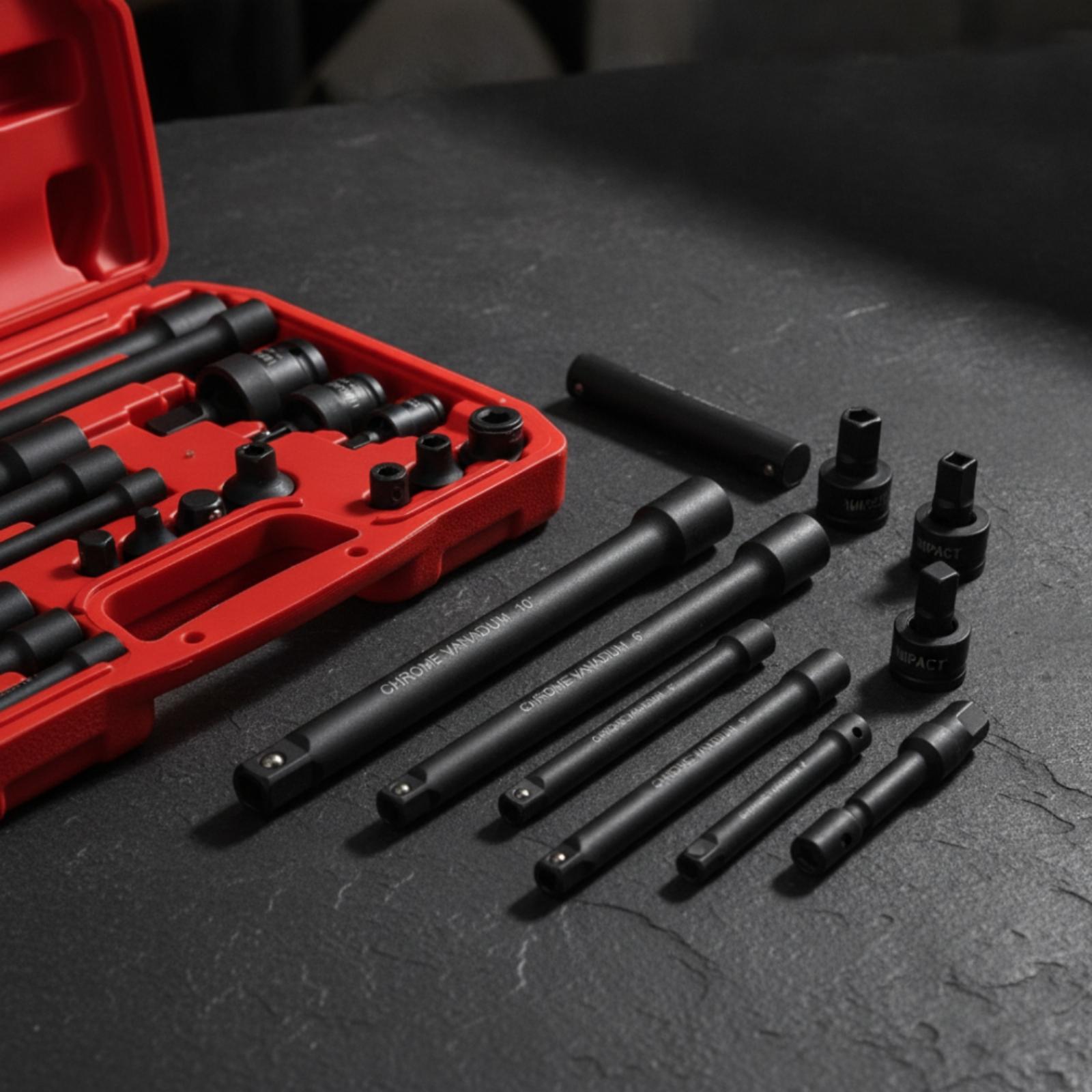 Impact Wrench Kit 18 Piece Ext - đánh giá và giá Automotive Tools