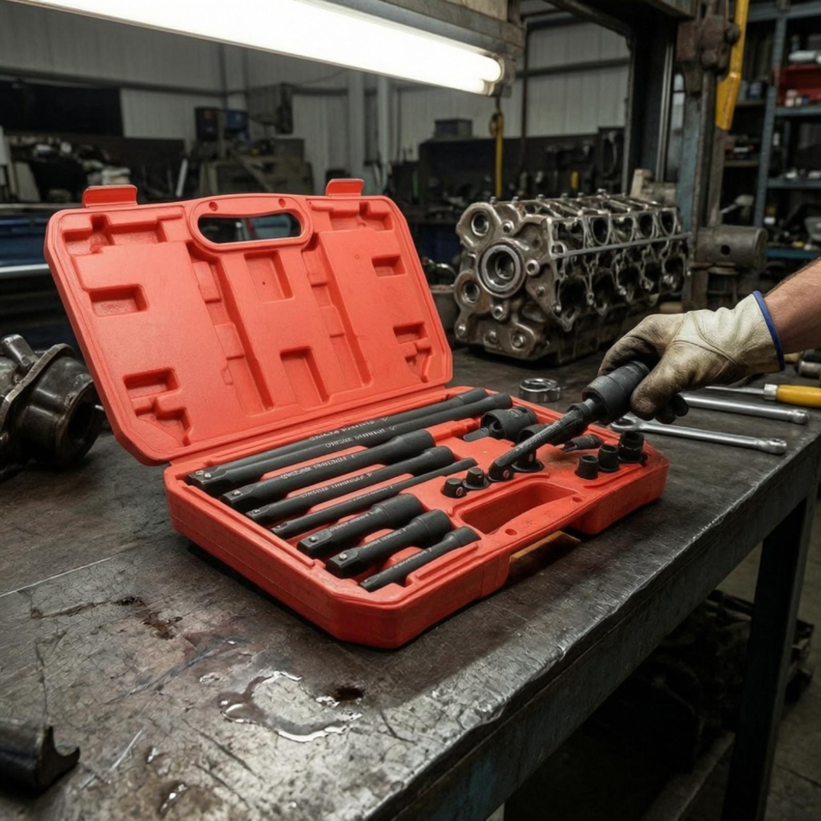 Impact Wrench Kit 18 Piece Ext - đánh giá và giá Automotive Tools