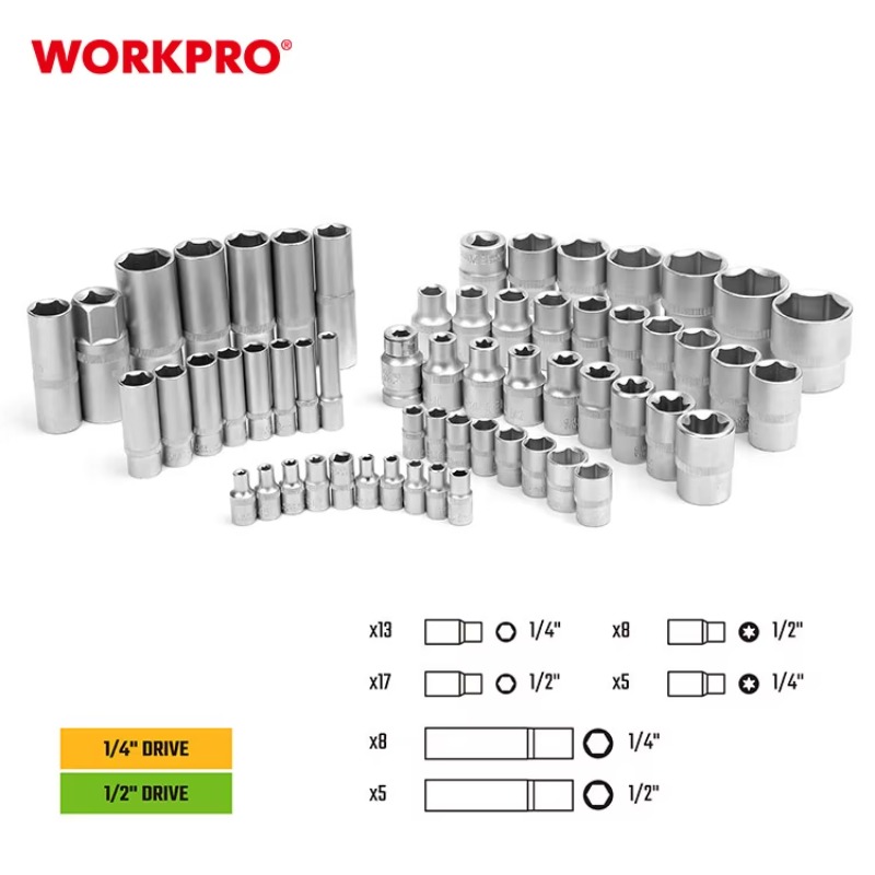 108pcs Professional Mechanics  - đánh giá và giá Socket Set
