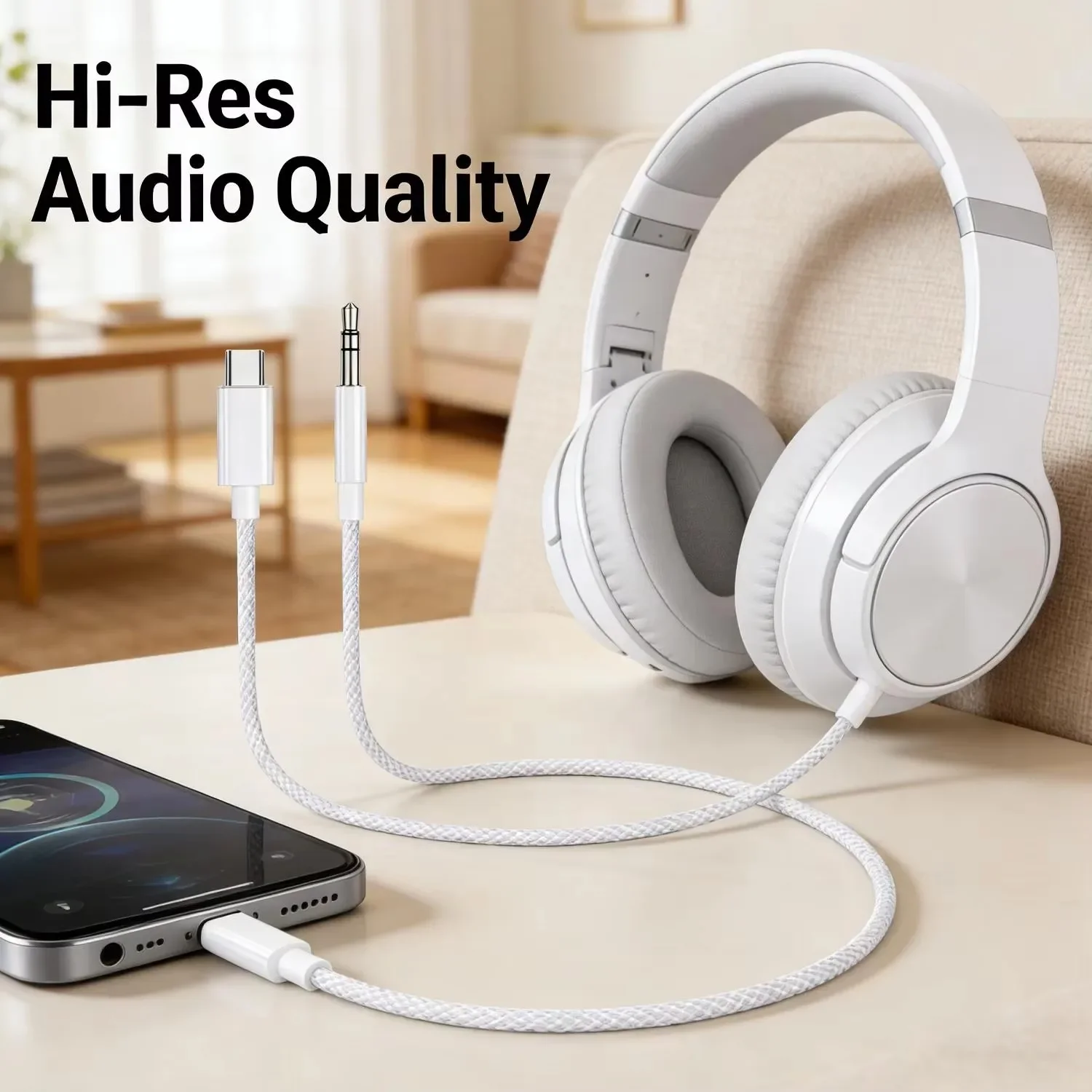 USB C to 3.5mm Male AUX Audio  - đánh giá và giá Car Jack