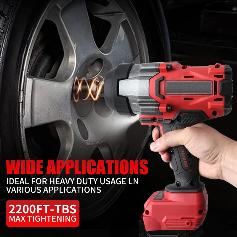 Cordless Impact Wrench 1/2 inc - đánh giá và giá Torque Wrench