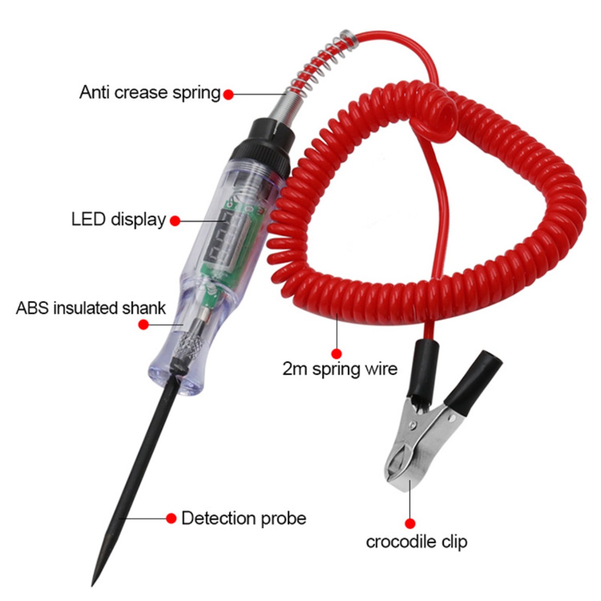 Car Truck Voltage Circuit Test - đánh giá và giá Car Diagnostic Tool