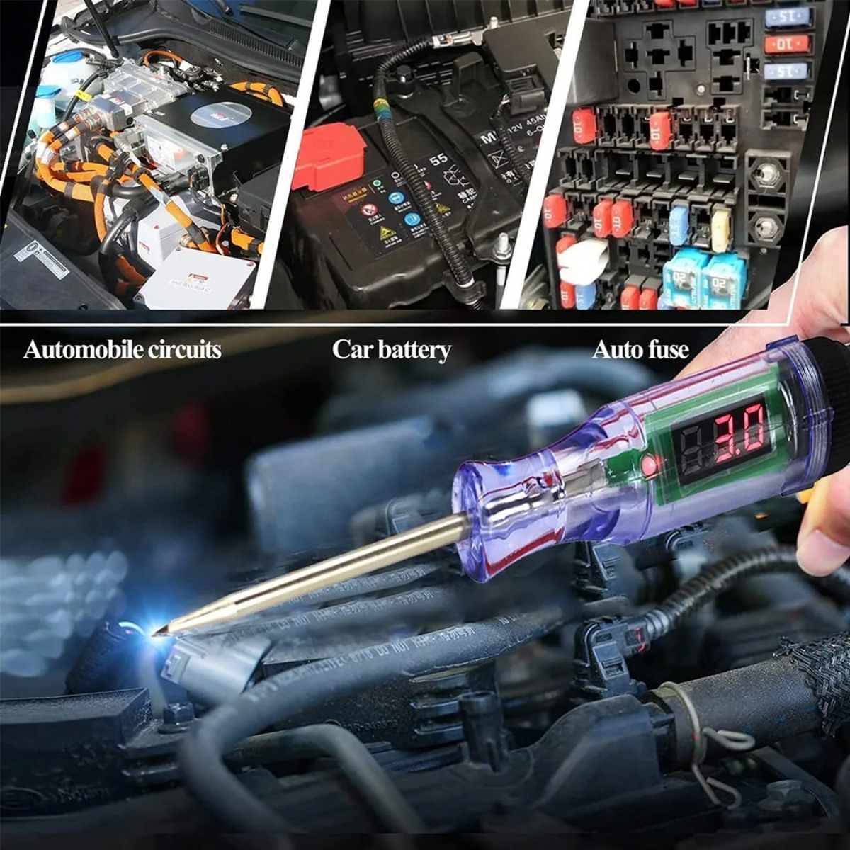 Car Truck Voltage Circuit Test - đánh giá và giá Car Diagnostic Tool